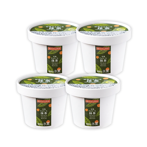 豆乳じぇらーと抹茶4個セット