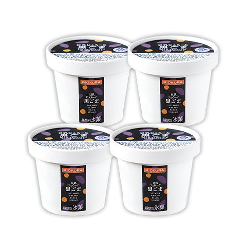 豆乳じぇらーと黒ごま4個セット