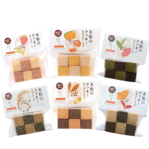【ギフト】米粉クッキー6種セット