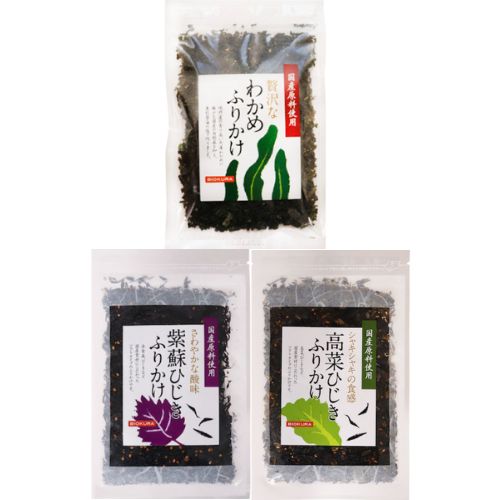 【メール便】人気ふりかけ3個セット 送料無料