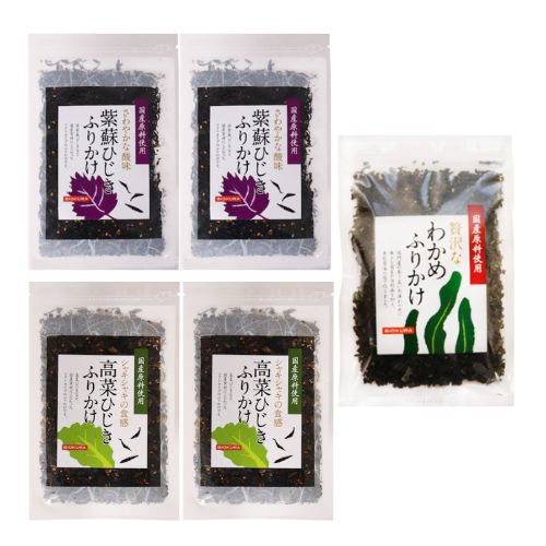 【メール便】人気ふりかけ5個セット 送料無料