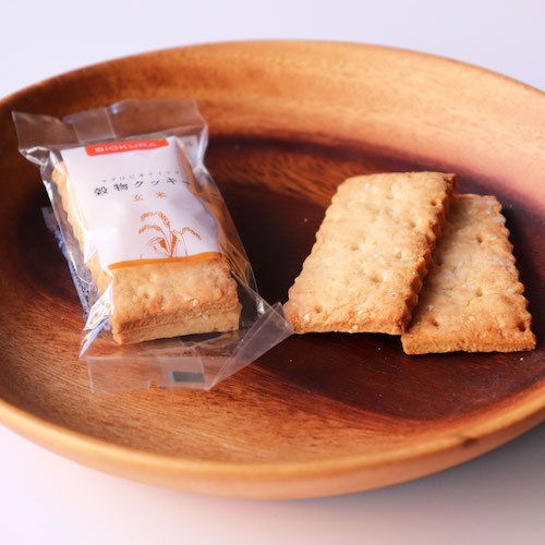 穀物クッキー 玄米