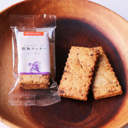 穀物クッキー レーズン