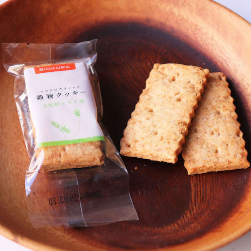 穀物クッキー 全粒粉とライ麦