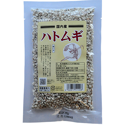 国内産ハトムギ 150g