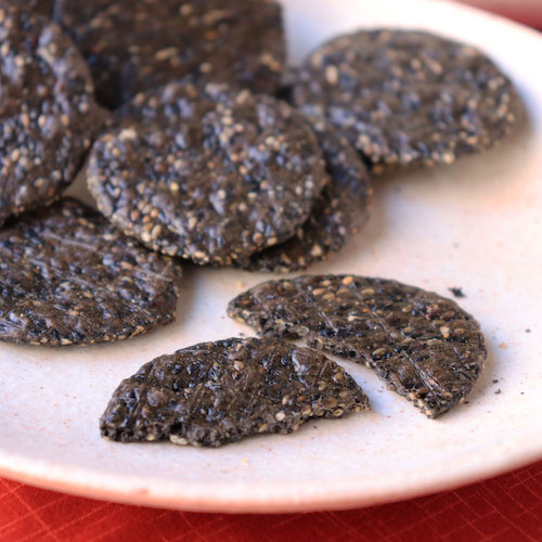 黒ごま せんべい 50g