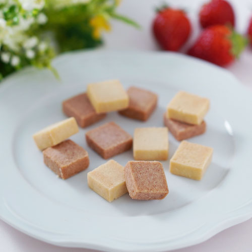 米粉のクッキー 苺＆ぷれーん