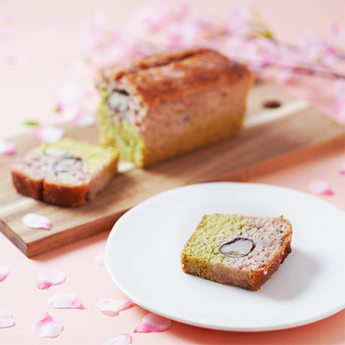 【限定品】桜香るパウンドケーキ～清里産花豆入り～