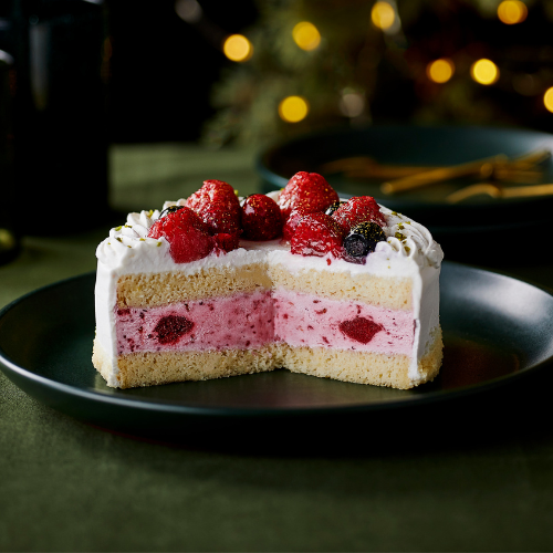 【数量限定】クリスマスのためのベリーと米粉のケーキ