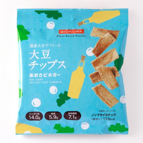 大豆チップス　あおさビネガー