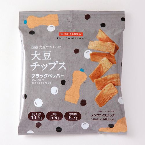 大豆チップス　ブラックペッパー
