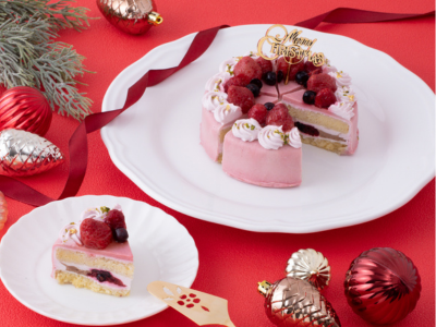 クリスマスを彩る3種のベリールージュ