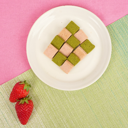 【季節限定】米粉のクッキー いちご＆抹茶