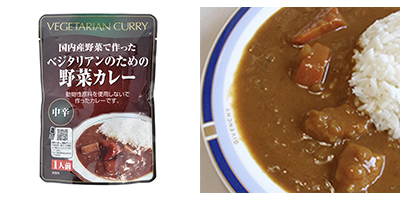 ベジタリアンのための野菜カレー
