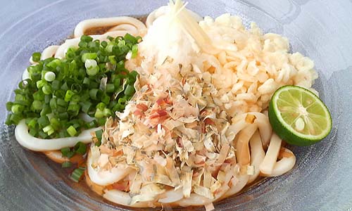 花削り昆布(うどん)