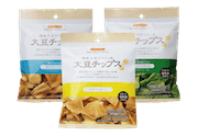 大豆チップス スイートコーン・あおさビネガー・グリーンベジタブル