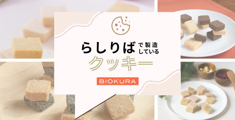 らしりばで製造しているクッキー