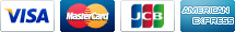 visa Mastercard JCB AMERICAN EXPRESS